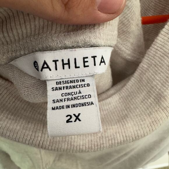 Athleta Studio Barre Lightweight Soft Sweater US Women's 2X Plus - Picture 6 of 9